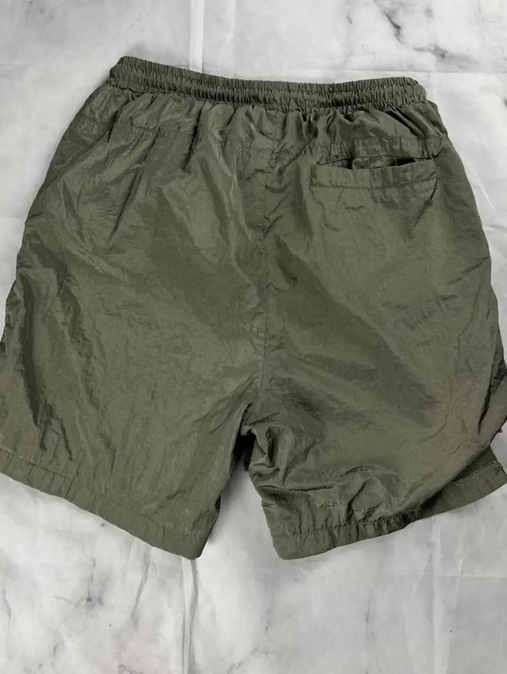 NovaMen Men's Olive Green Lightweight Athletic Shorts Size M